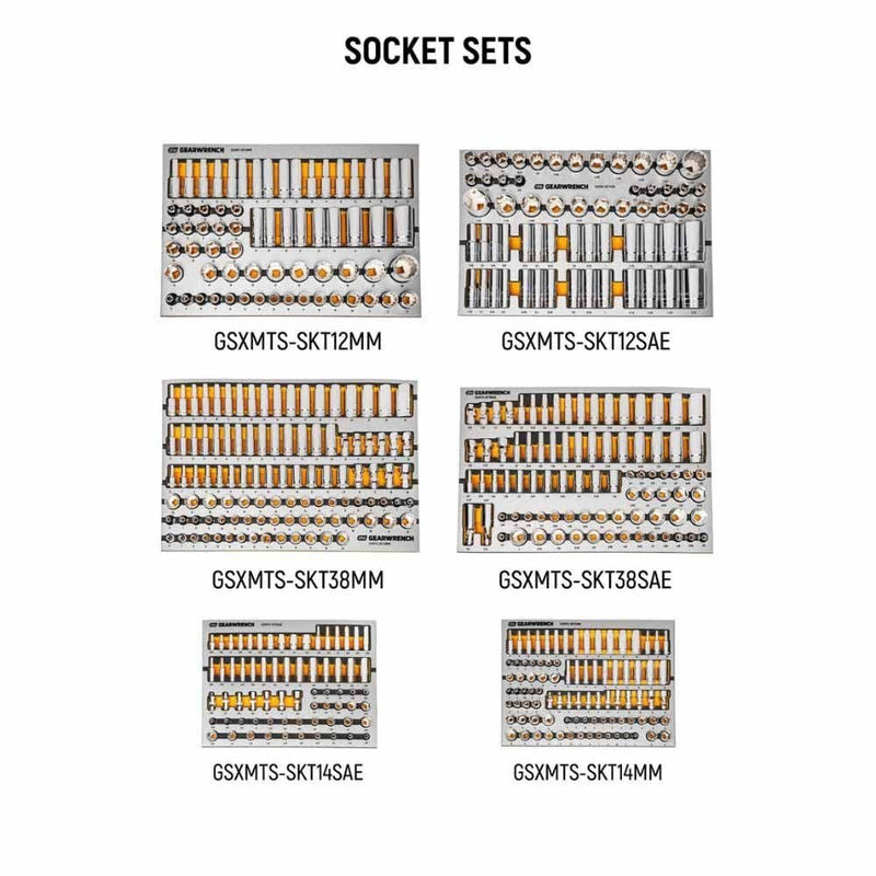 GearWrench MEGAMOD1024 1024-Piece Master Technician Set in Modular Trays with Storage - 7