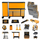 GearWrench MEGAMOD1629 MEGAMOD Mechanics Tool Set with Modular Foam Trays, Storage and Shop Equipment (1629 Piece Set)