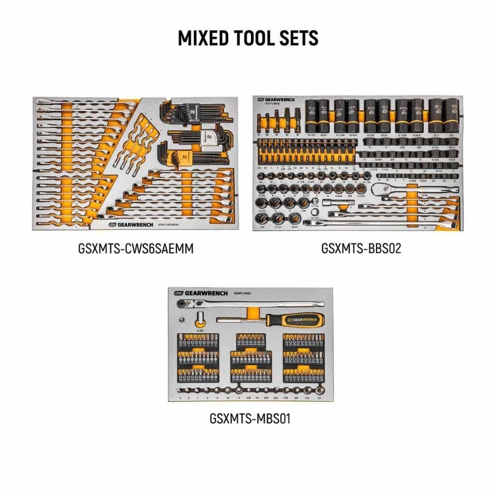 GearWrench MEGAMOD873 873-Piece Master Technician Set in Modular Trays