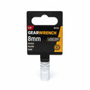 Gearwrench 80130 1/4" Drive 6 Point Standard Metric Socket 8mm - 2