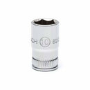 Gearwrench 80132 1/4" Drive 6 Point Standard Metric Socket 10mm