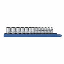 Gearwrench 80306 13 Pc. 1/4" Drive 12 Point Standard Metric Socket Set