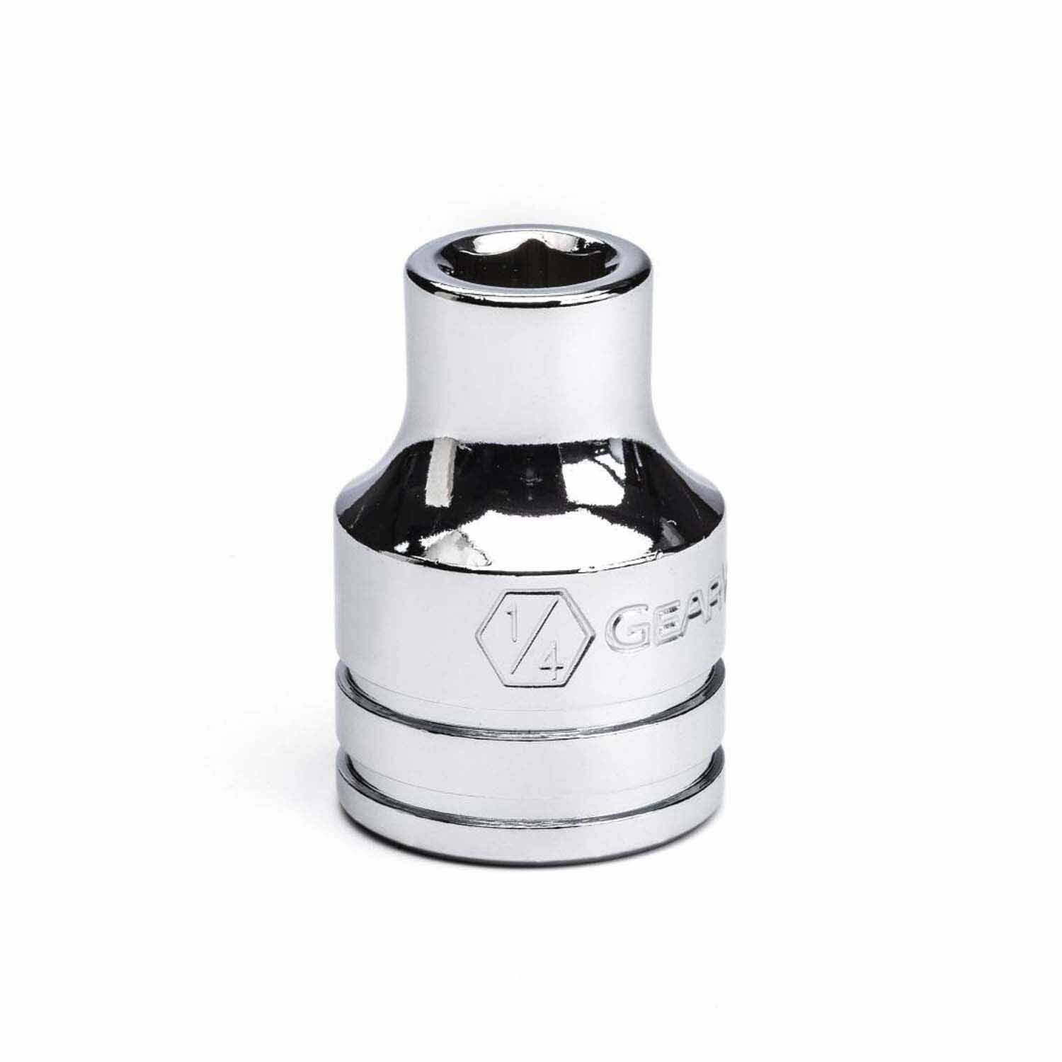 Gearwrench 80350 3/8" Drive 6 Point Standard SAE Socket 1/4"