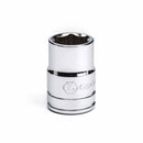 Gearwrench 80353 3/8" Drive 6 Point Standard SAE Socket 7/16"