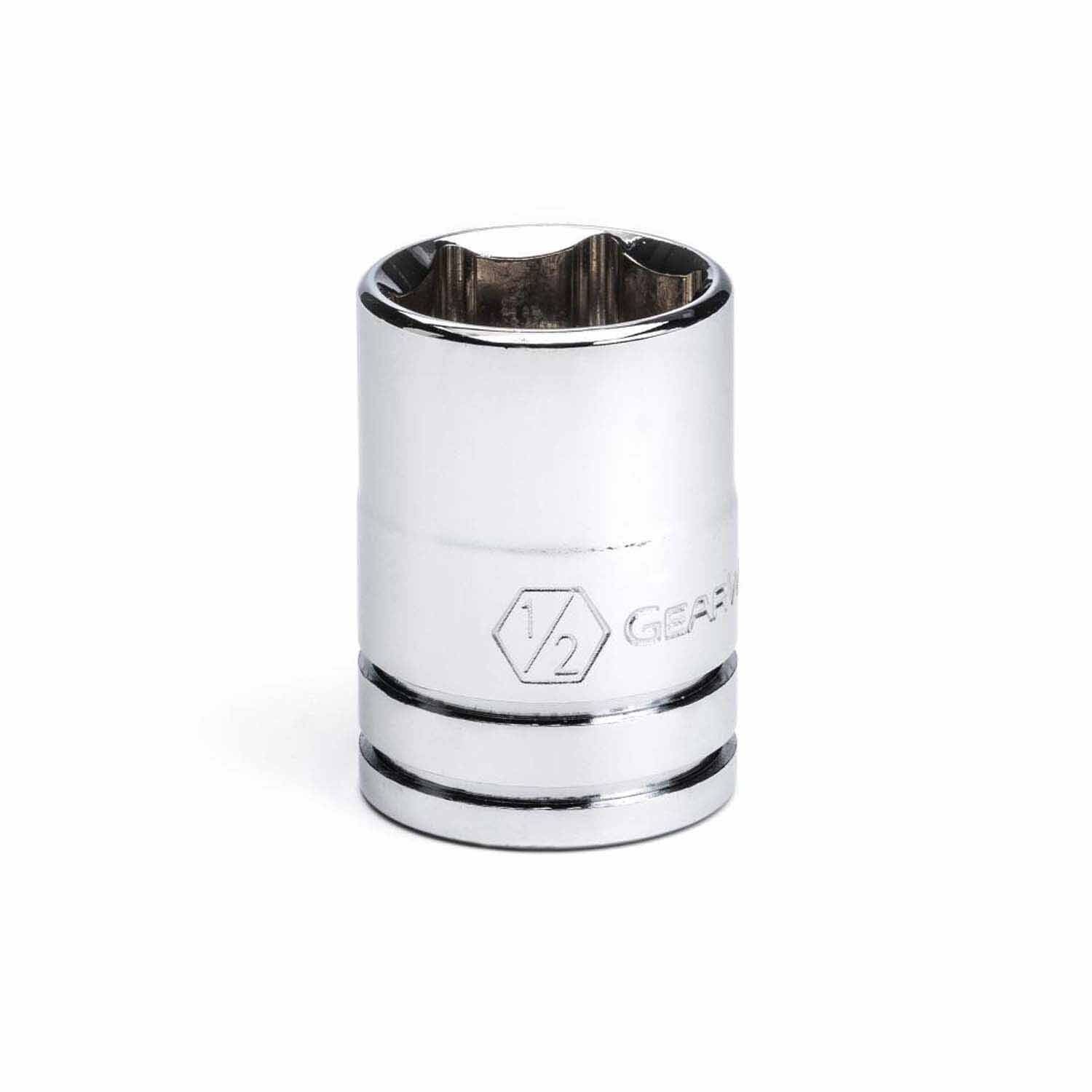 Gearwrench 80354 3/8" Drive 6 Point Standard SAE Socket 1/2"