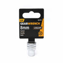 Gearwrench 80376 3/8" Drive 6 Point Standard Metric Socket 8mm - 2
