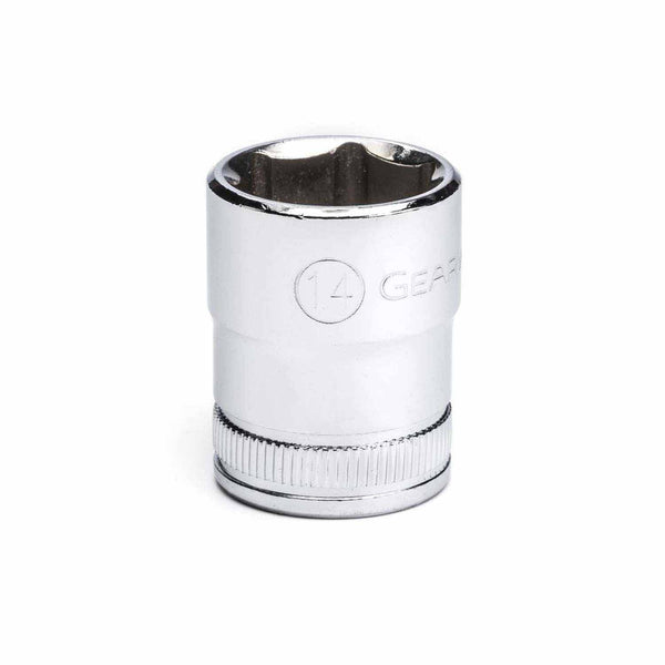 Gearwrench 80382 3/8" Drive 6 Point Standard Metric Socket 14mm
