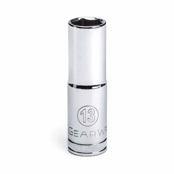 Gearwrench 80395 3/8" Drive 6 Point Deep Metric Socket 13mm