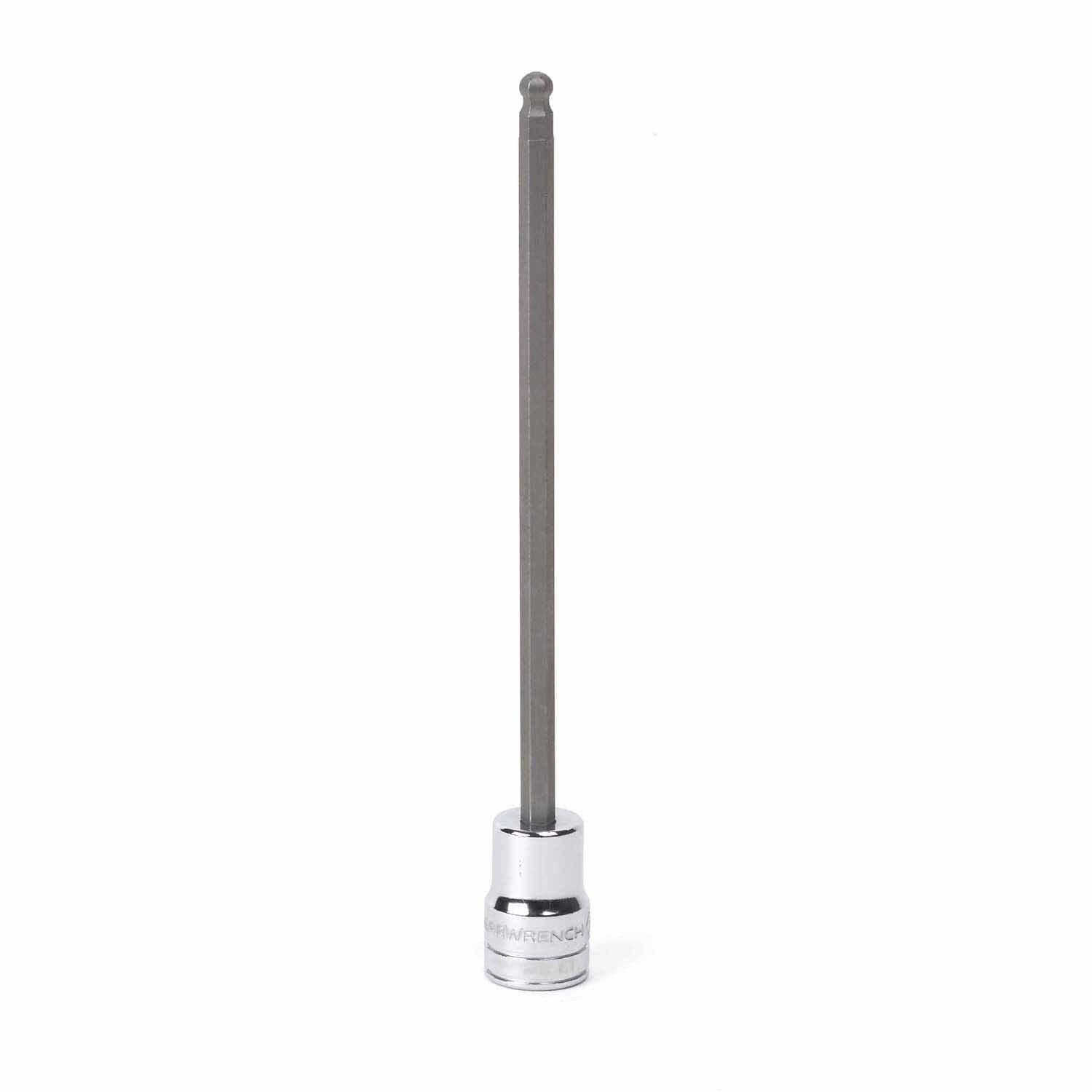 Gearwrench 80444 3/8" Drive Long Ball End Hex Bit Metric Socket 6mm