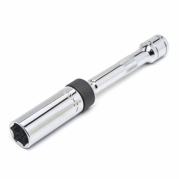 Gearwrench 80546 3/8" Drive 6 Point Magnetic Swivel Spark Plug Socket (1 Pack)