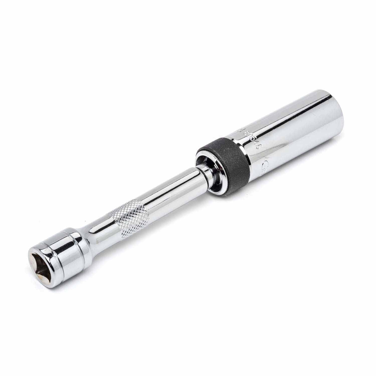 Gearwrench 80546 3/8" Drive 6 Point Magnetic Swivel Spark Plug Socket (1 Pack) - 3