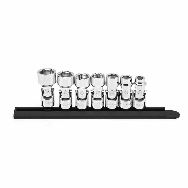 Gearwrench 80564 7 Pc. 3/8" Drive 6 Point Flex SAE Socket Set