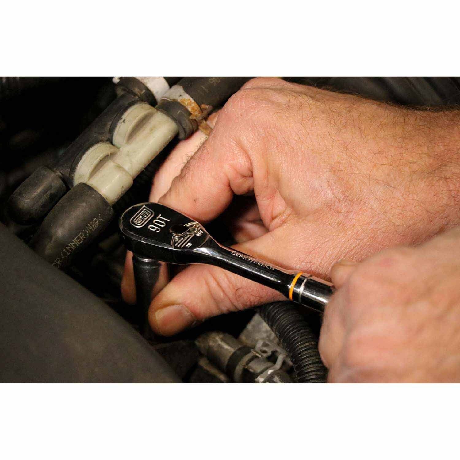 Gearwrench 80650 15 Pc. 1/4" Drive 6 Point Standard SAE Mechanics Tool Set - 5
