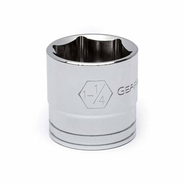 Gearwrench 80678 1/2" Drive 6 Point Standard SAE Socket 1-1/4"