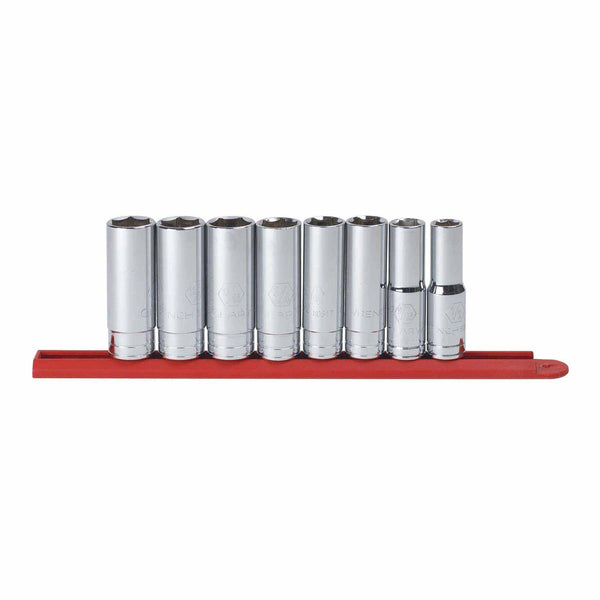 Gearwrench 80705 8 Pc. 1/2" Drive 6 Point Deep SAE Socket Set
