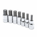 Gearwrench 80721 7 Pc. 1/2" Drive Hex Bit SAE Socket Set - 2
