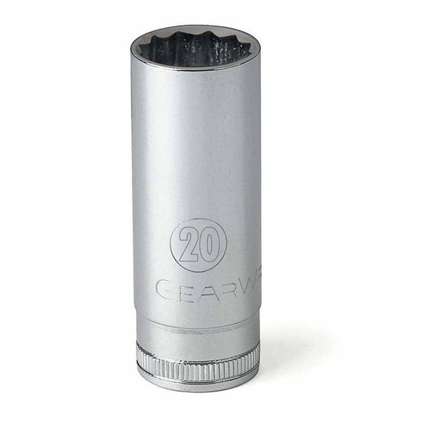 Gearwrench 80776 1/2" Drive 12 Point Deep SAE Socket 11/16"
