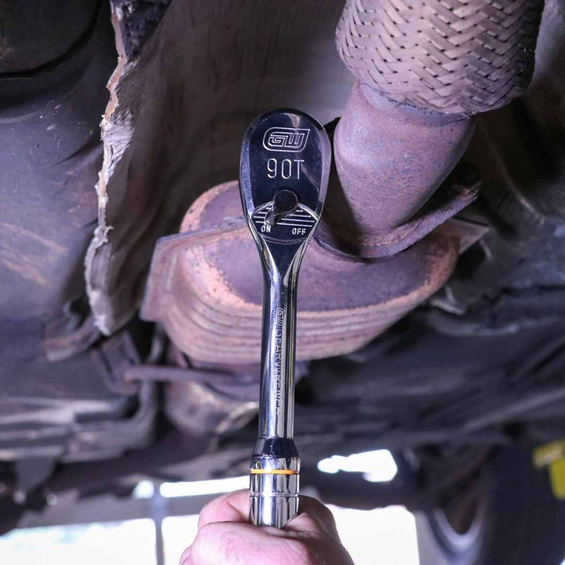GearWrench 81211T 3/8" Drive 90-Tooth Teardrop Ratchet 8" - 4