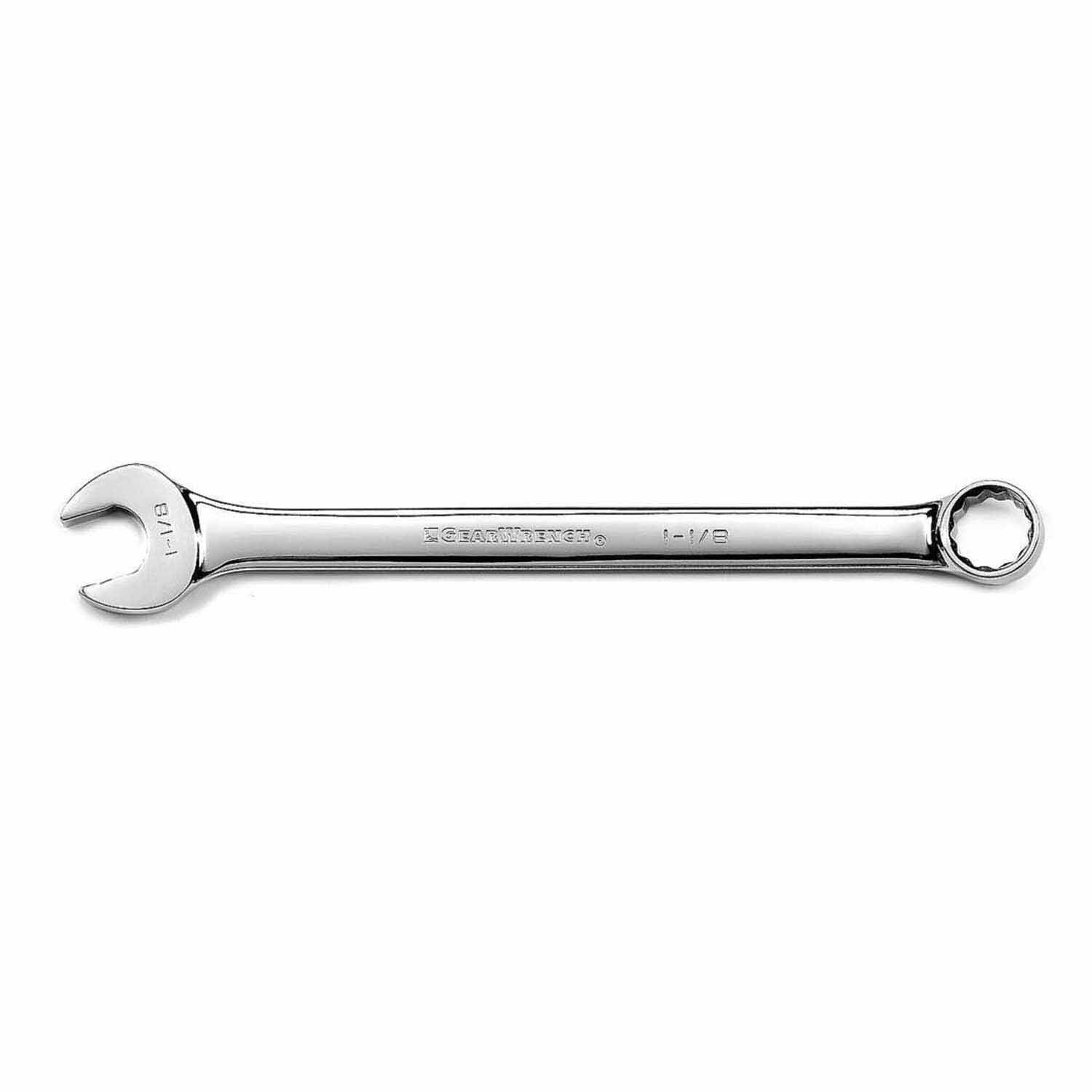 Gearwrench 81734 1-1/8" 12 Point Long Pattern Combination Wrench