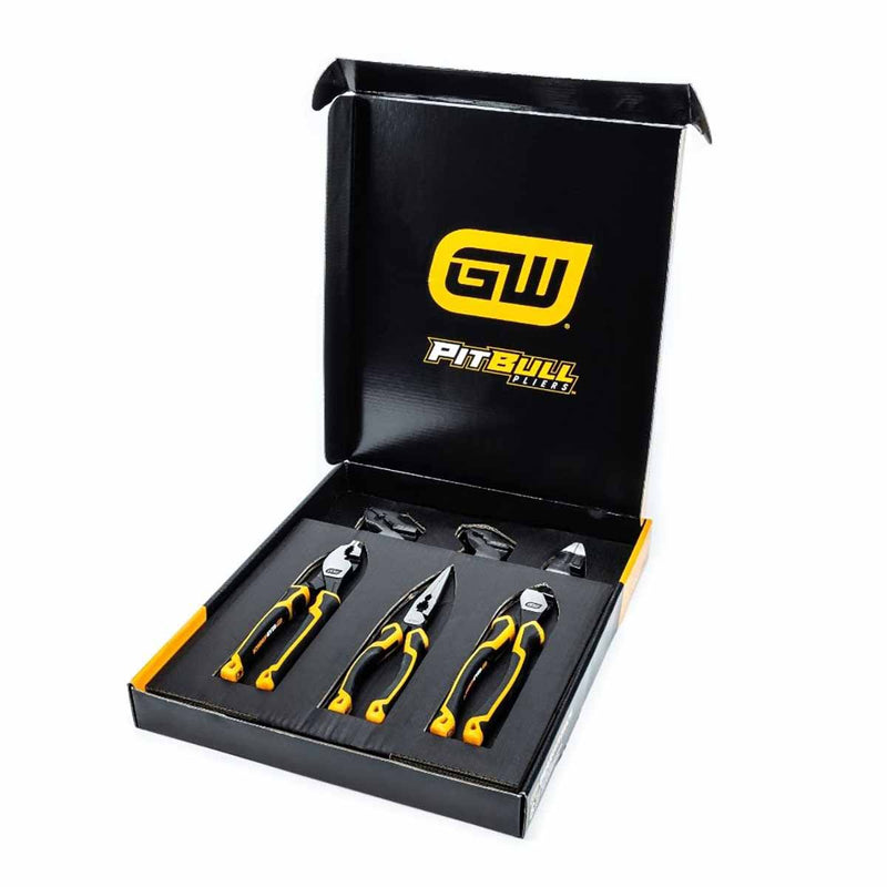 GearWrench 82204C 6 Pc. Pitbull Dual Material Mixed Plier Set - 2