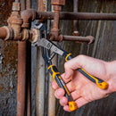 GearWrench 82591C 8" Pitbull Auto-Bite Tongue & Groove Dual Material Pliers - 4