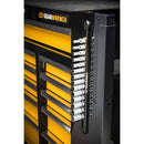 Gearwrench 83128 1/2" Drive Magnetic Socket Rail with 14 Clips - 5