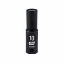 Gearwrench 84333N 3/8" Drive 6 Point Deep Impact Metric Socket 10mm
