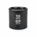 Gearwrench 84544N 1/2" Drive 6 Point Standard Impact Metric Socket 36mm