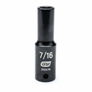 Gearwrench 84547N 1/2" Drive 6 Point Deep Impact SAE Socket 7/16"