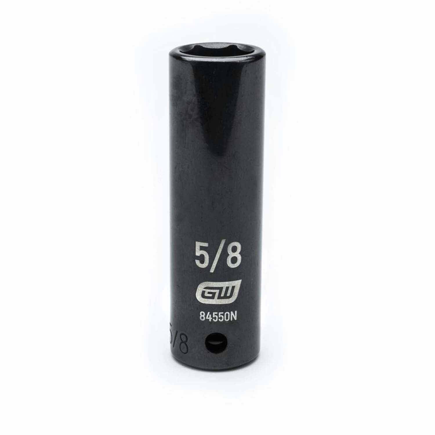 Gearwrench 84550N 1/2" Drive 6 Point Deep Impact SAE Socket 5/8"