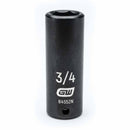 Gearwrench 84552N 1/2" Drive 6 Point Deep Impact SAE Socket 3/4"