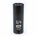 Gearwrench 84552N 1/2" Drive 6 Point Deep Impact SAE Socket 3/4"