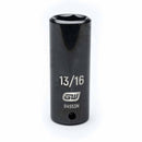 Gearwrench 84553N 1/2" Drive 6 Point Deep Impact SAE Socket 13/16"