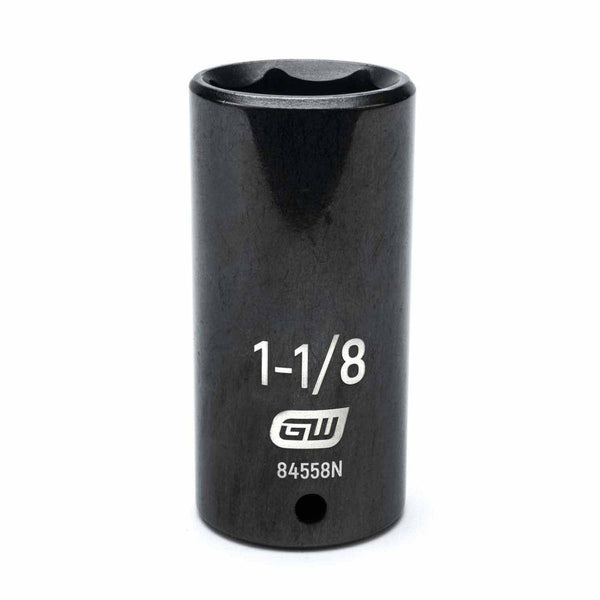 Gearwrench 84558N 1/2" Drive 6 Point Deep Impact SAE Socket 1-1/8"