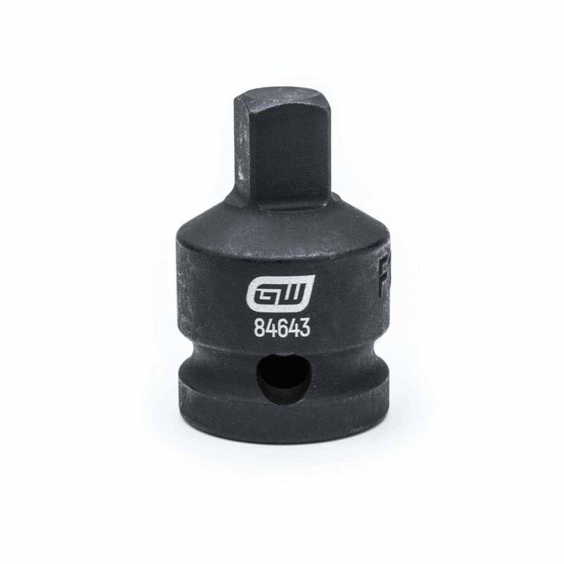Gearwrench 84643 1/2" Drive 1/2" F x 3/8" M Impact Adapter