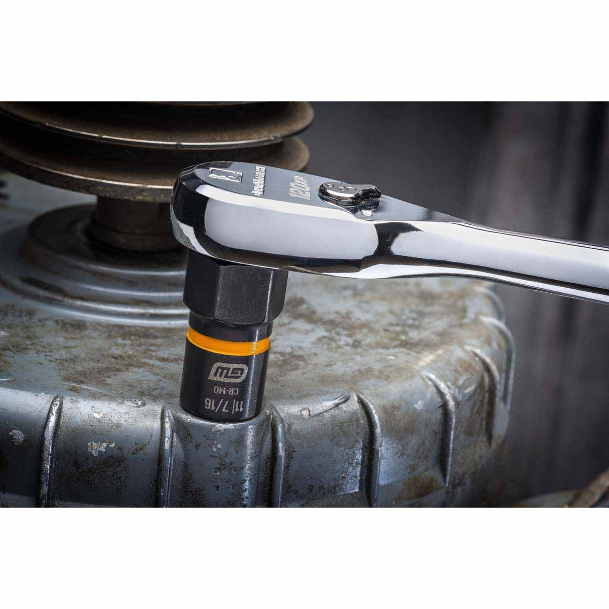 Gearwrench 84761 3/8" Drive Bolt Biter Impact Extraction Socket 11mm (7/16") - 6