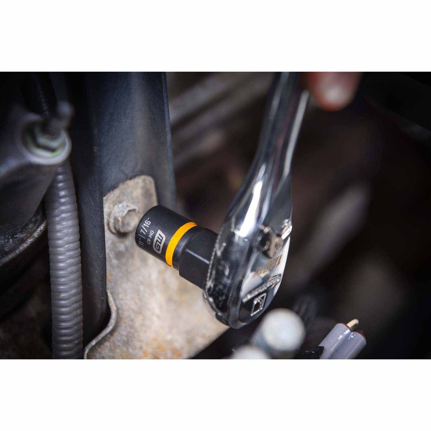 Gearwrench 84769 3/8" Drive Bolt Biter Impact Extraction Socket 9/16" - 2