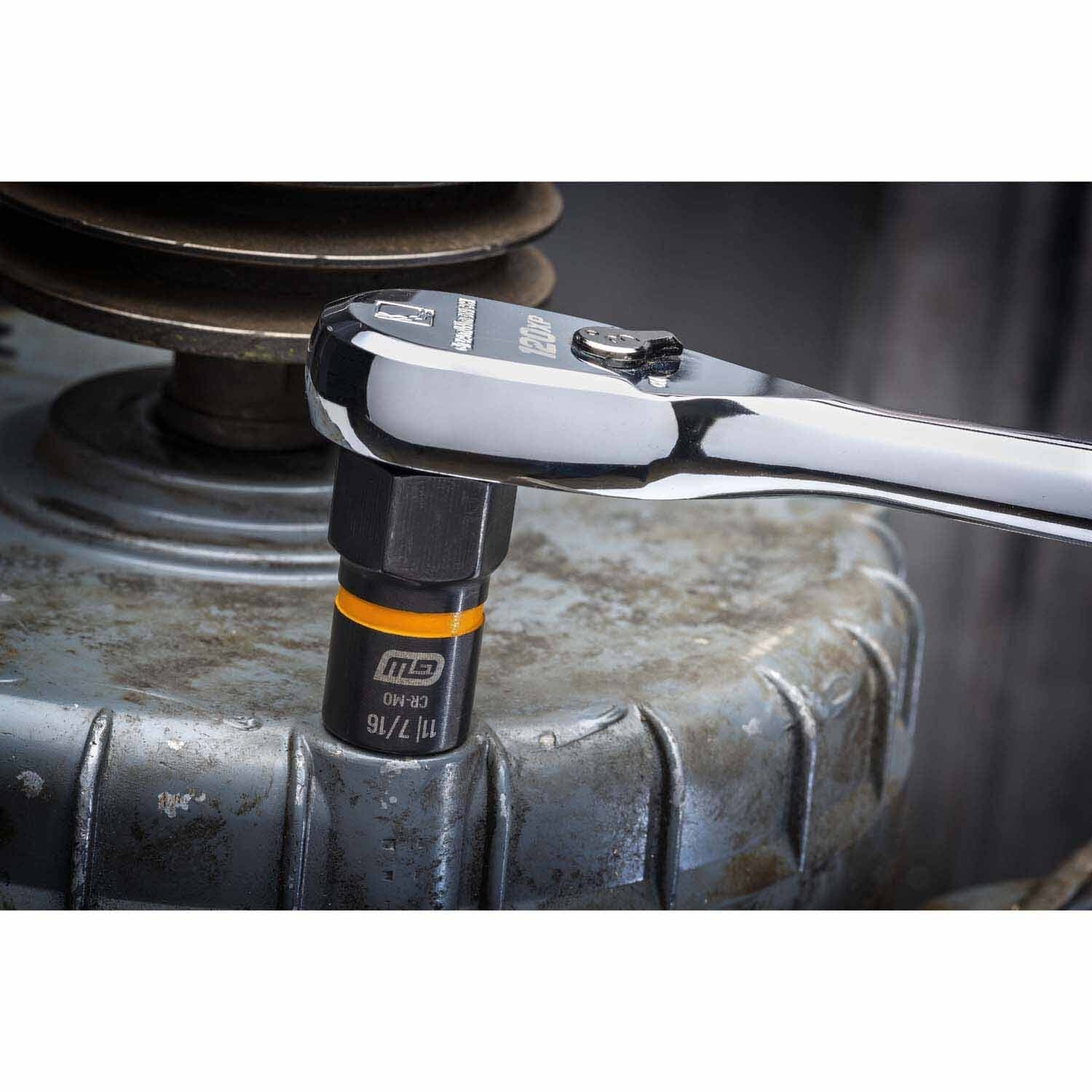 Gearwrench 84771 3/8" Drive Bolt Biter Impact Extraction Socket 16mm (5/8") - 6