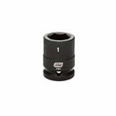 Gearwrench 84804 3/4" Drive 6 Point Standard Impact SAE Socket 1"