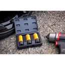 GearWrench 84946 3 Pc. 1/2" Drive High-Strength Wheel Protector Impact Metric Socket Set - 7