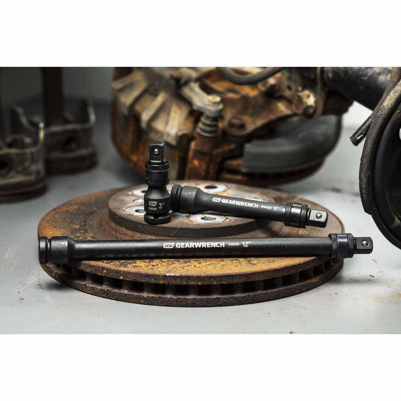Gearwrench 84951N 3 Pc. 1/2" Drive Locking Impact Extension Set (3 Pack) - 2