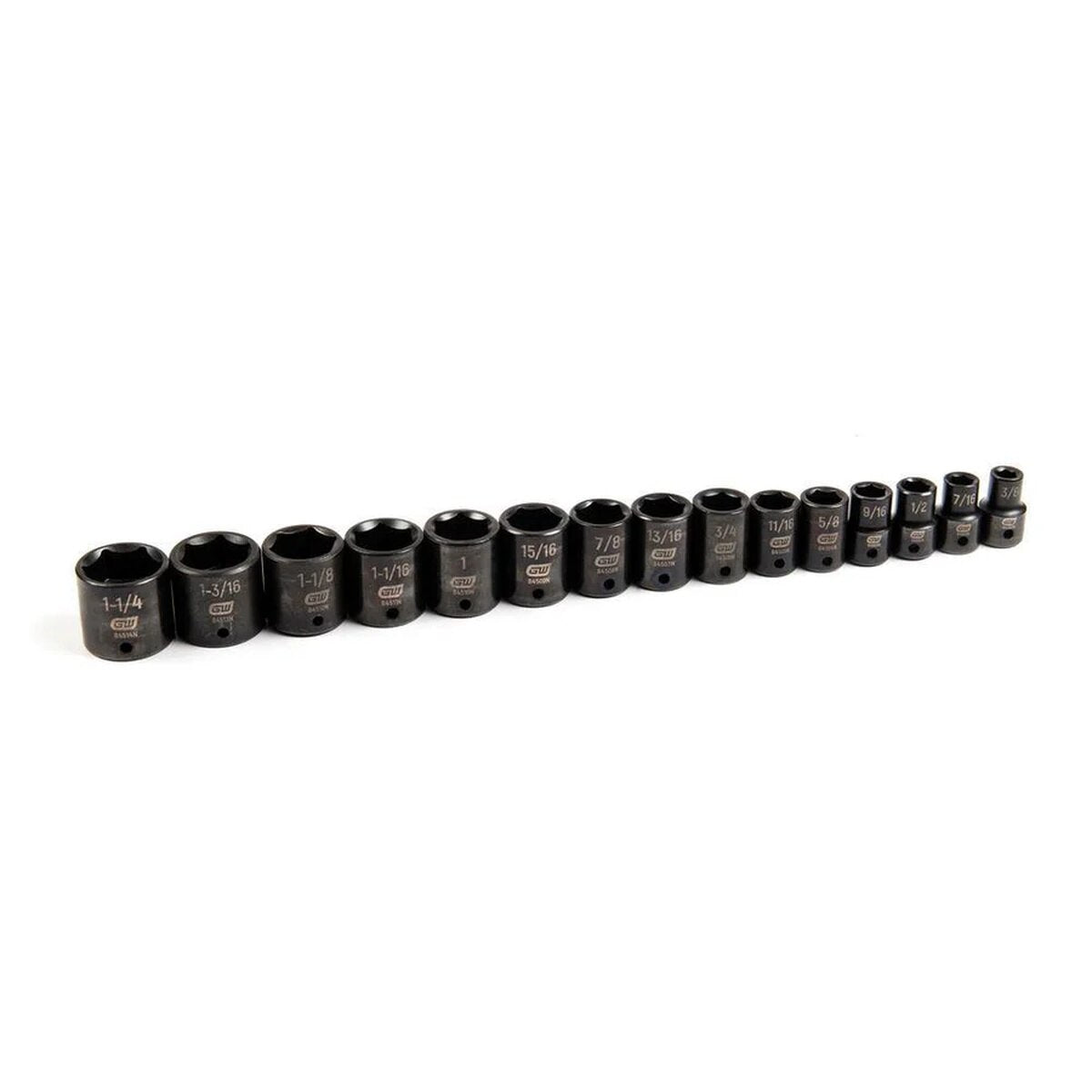 29-Piece SAE 3/8 in. and 1/2 in. Impact Socket Tray Set (29 Piece Set) - 4