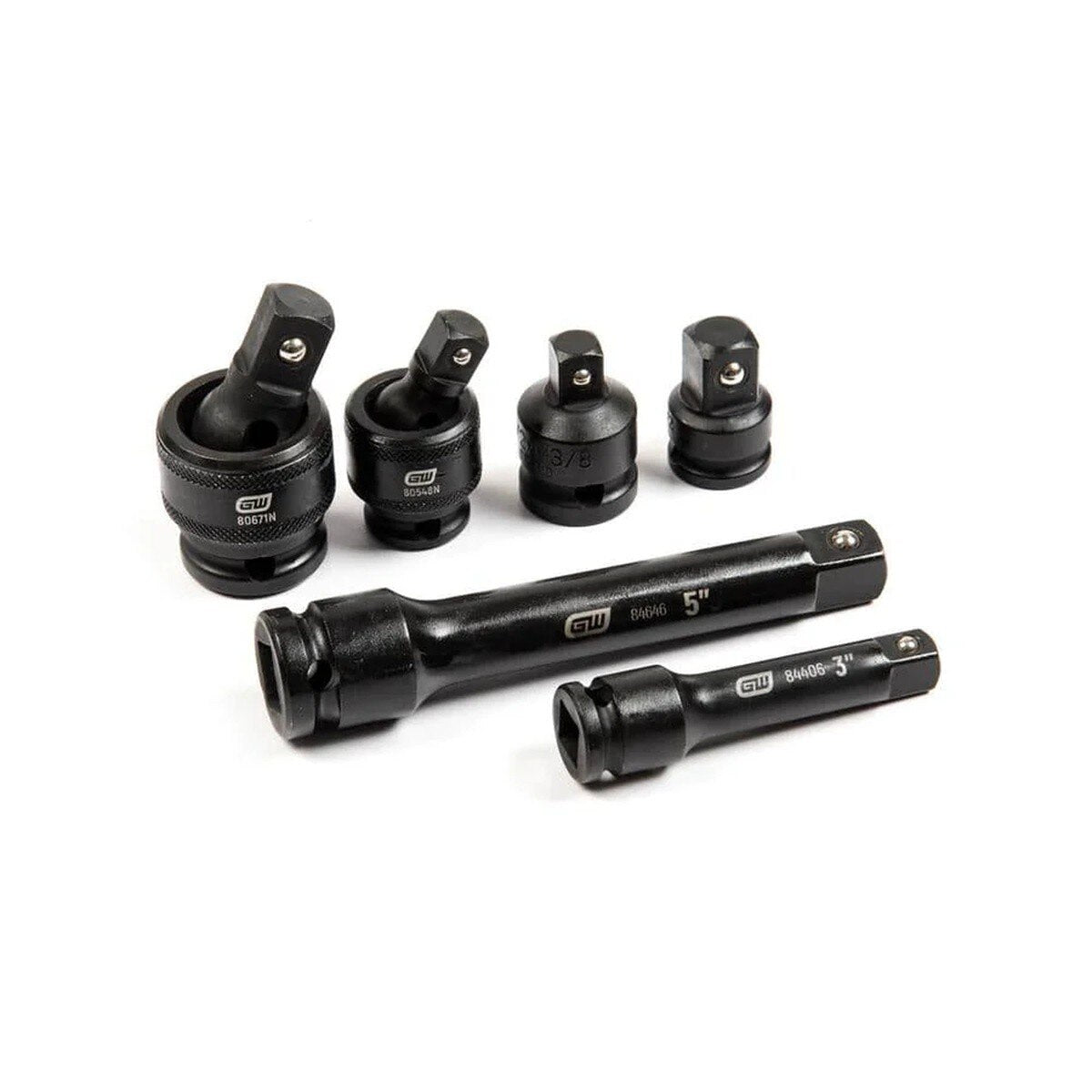 29-Piece SAE 3/8 in. and 1/2 in. Impact Socket Tray Set (29 Piece Set) - 5