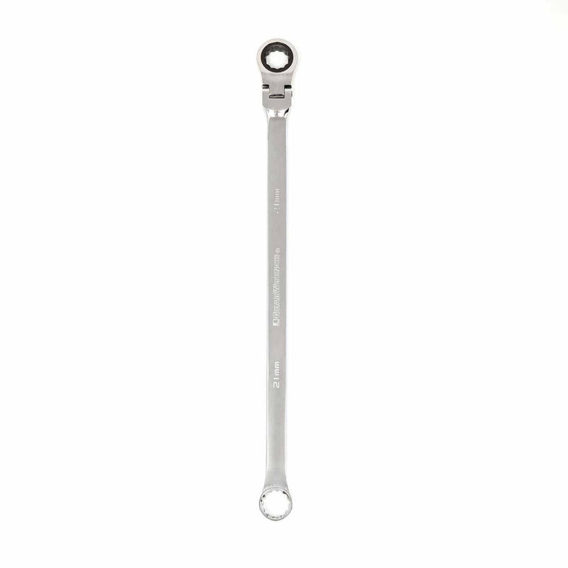 Gearwrench 86021 21mm 72-Tooth XL GearBox Flex Head Double Box Ratcheting Wrench - 4