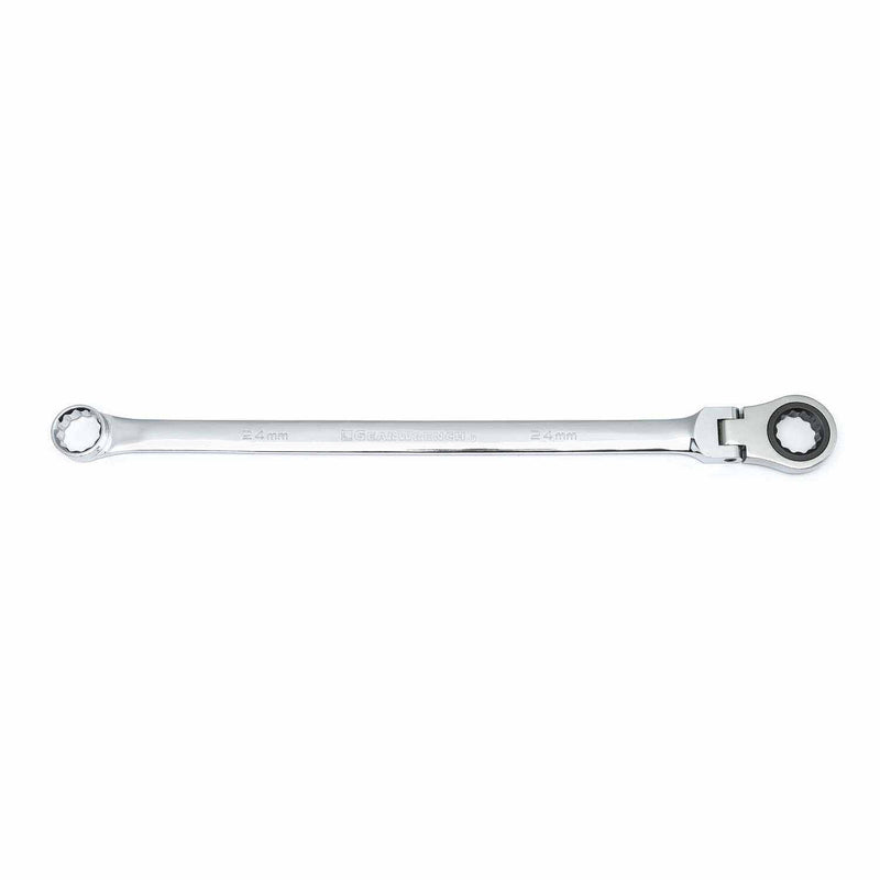 Gearwrench 86024 24mm 72-Tooth XL GearBox Flex Head Double Box Ratcheting Wrench