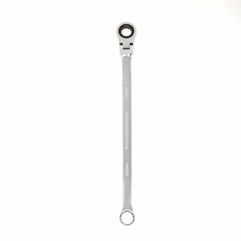 Gearwrench 86024 24mm 72-Tooth XL GearBox Flex Head Double Box Ratcheting Wrench - 3