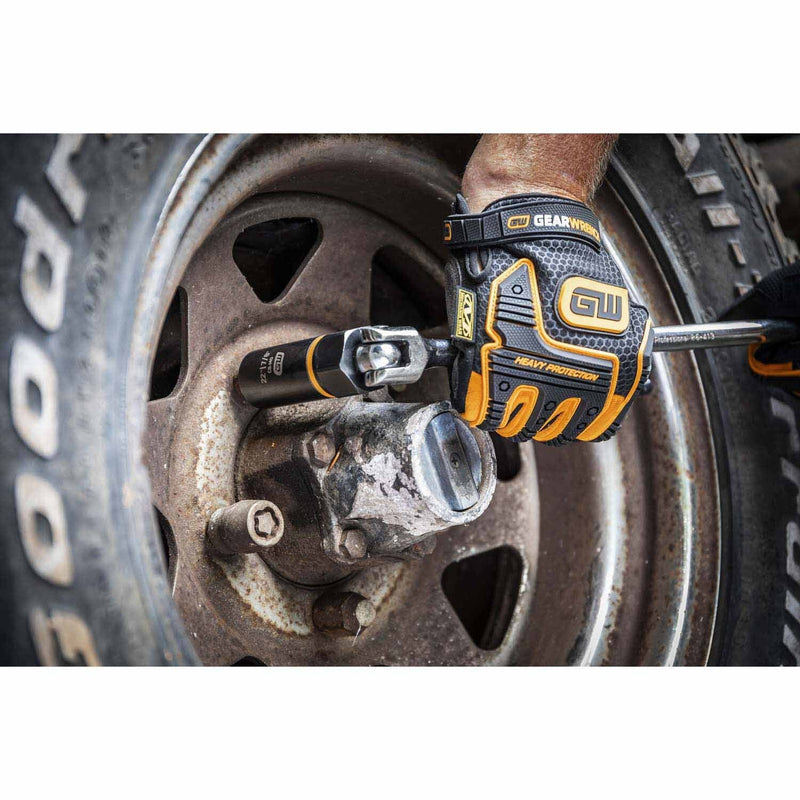 Gearwrench 86079 1/2" Drive Bolt Biter Impact Deep Extraction Socket 24mm (15/16") - 3