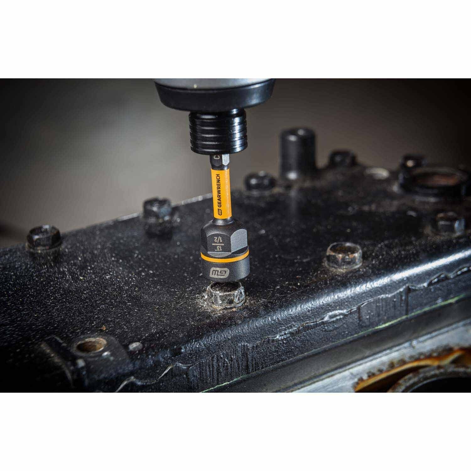 Gearwrench 86186 1/2" Bolt Biter Nut Extractor & Driver - 4