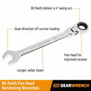 Gearwrench 86713 13mm 90-Tooth 12 Point Flex Head Ratcheting Combination Wrench - 2
