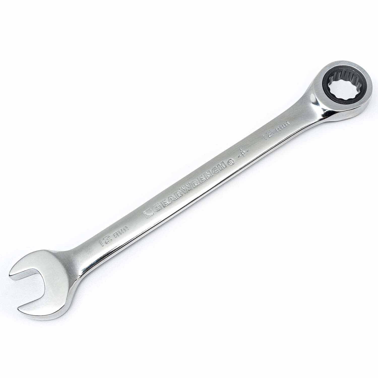 Gearwrench 93004D 5 Pc. 72-Tooth 12 Point Ratcheting Combination Metric Wrench Set - 3